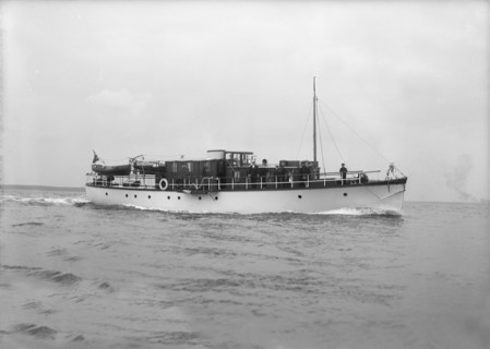 The motor yacht 'Albany', 1934. Creator: Kirk & Sons of Cowes.