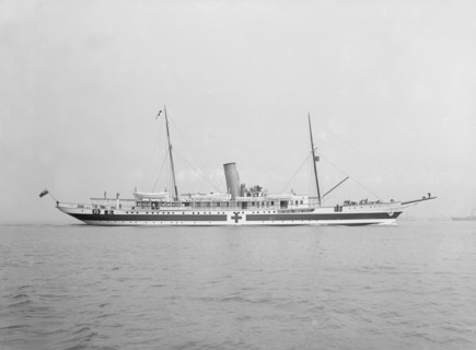 Steam yacht 'Liberty', 1914. Creator: Kirk & Sons of Cowes.