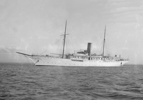 Steam yacht 'Liberty', 1914. Creator: Kirk & Sons of Cowes.