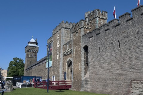 Cardiff Castle, 2009. Creator: Ethel Davies.