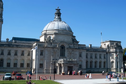 Cardiff City Hall, 2009. Creator: Ethel Davies.