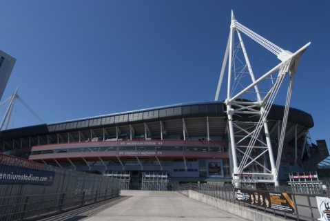Cardiff Millennium Stadium, 2009. Creator: Ethel Davies.