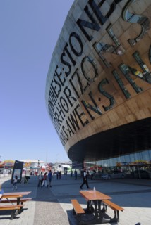 Cardiff, Millennium Centre, 2009. Creator: Ethel Davies.
