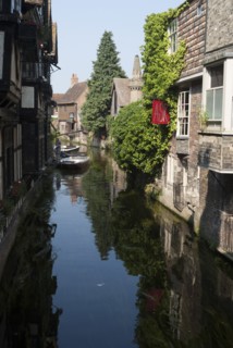 UK, Canterbury, Weaver's Ho & river, 2009. Creator: Ethel Davies.