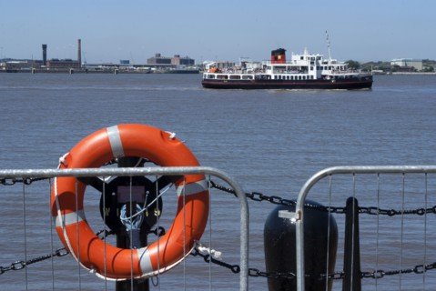 UK, Liverpool, Mersey ferry, 2009. Creator: Ethel Davies.