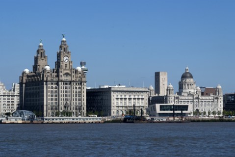 UK, Liverpool, Skyline, 2009. Creator: Ethel Davies.