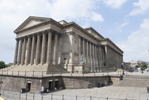 UK, Liverpool, St George's Hall, 2009. Creator: Ethel Davies.