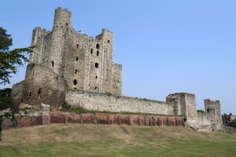 UK, Rochester, Rochester Castle, 2009. Creator: Ethel Davies.