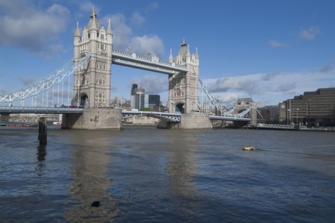Tower Bridge, 2011. Creator: Ethel Davies.