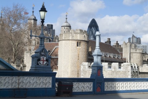 Tower Bridge, 2011. Creator: Ethel Davies.
