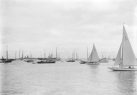 Cowes Roadstead, 1928. Creator: Kirk & Sons of Cowes.
