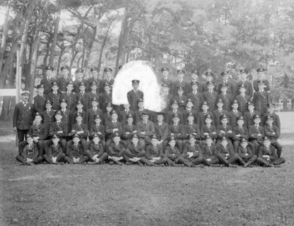 Royal Naval College group portrait, Isle of Wight, 1914. Creator: Kirk & Sons of Cowes.