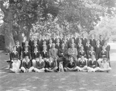 Group portrait, c1935.  Creator: Kirk & Sons of Cowes.