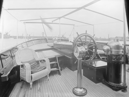 Gale damage on barge 'Beryl' (press print), 1936. Creator: Kirk & Sons of Cowes.
