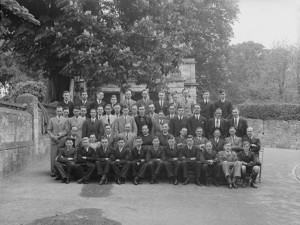 Group portrait of young men, c1935. Creator: Kirk & Sons of Cowes.