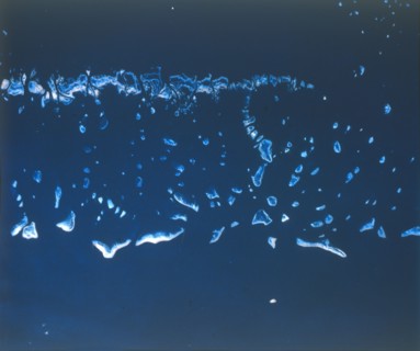Earth from space - the Great Barrier Reef, Australia, seen from the Space Shuttle, 1983. Creator: NASA.