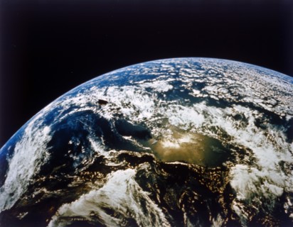 Earth from space - the Mediterranean, c1980s. Creator: NASA.