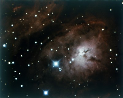 Lagoon Nebula in Sagittarius constellation. Creator: NASA.