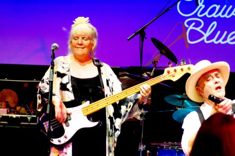 Constance Redgrave, Crawley Blues Club, Hawth, Crawley, Sept 2018. Creator: Brian O'Connor.