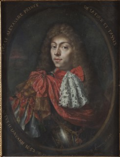 Prince Eugene Alexander of Thurn and Taxis (1652-1714), 1682.  Creator: Pieter Leermans.