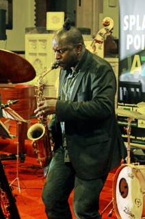 Jason Yarde, Eastbourne Jazz Festival, Christ Church, Eastbourne, East Sussex, 30 Sep 2018. Creator: Brian O'Connor.