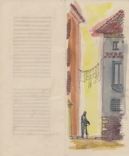 Florence leaflet, 1952. Creator: Shirley Markham.