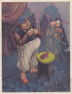 'Illustration for a fairy story', 1953. Creator: Shirley Markham.