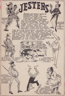 Jesters, c1955. Creator: Shirley Markham.