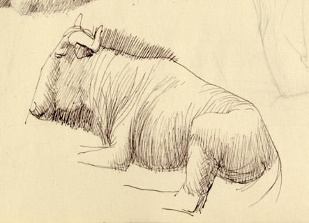 Gnu, c1951. Creator: Shirley Markham.