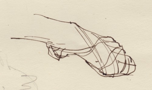Foot study, c1950. Creator: Shirley Markham.