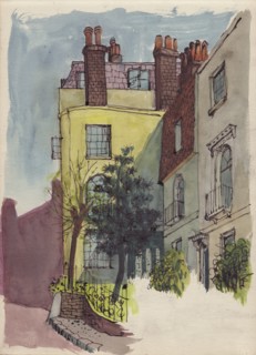 Houses in Hampstead, c1950. Creator: Shirley Markham.