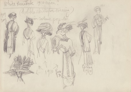 Historical costume, c1950. Creator: Shirley Markham.