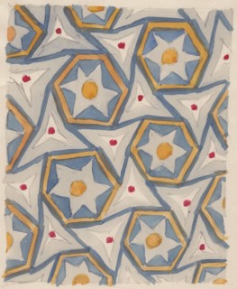 'Persian design', c1950. Creator: Shirley Markham.