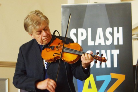 Mike Piggott, Eastbourne Jazz Festival, Leaf Hall, Eastbourne, East Sussex, 30 Sep 2018.  Creator: Brian O'Connor.
