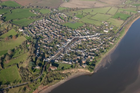 Newnham, village on the west bank of the River Severn, Gloucestershire, 2014