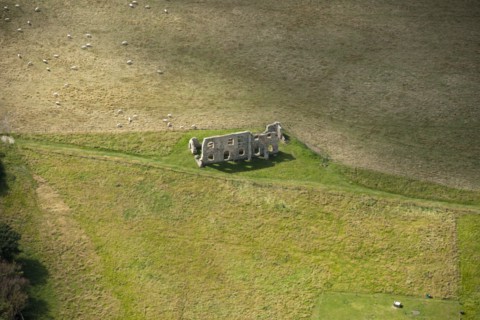 Greyfriars, ruined Franciscan friary, Dunwich, Suffolk, 2014