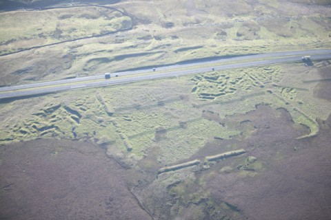 Rey Cross Roman temporary camp, County Durham, 2014
