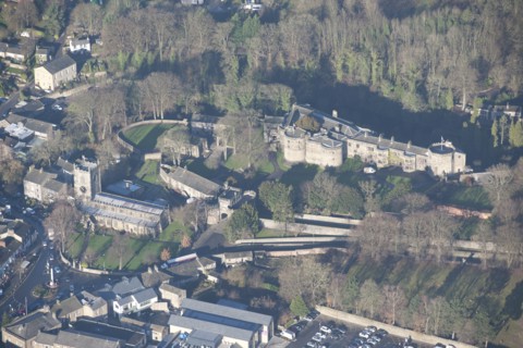 Skipton Castle and Holy Trinity Church, North Yorkshire, 2014