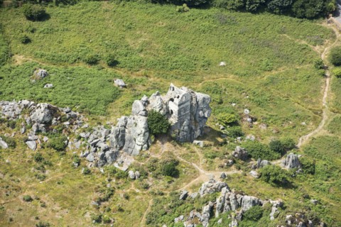 Medieval Chapel of St Michael on Roche Rock, Cornwall, 2018