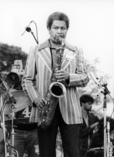 Frank Foster, Capital Jazz Festival, Knebworth, Herts, July 1982.