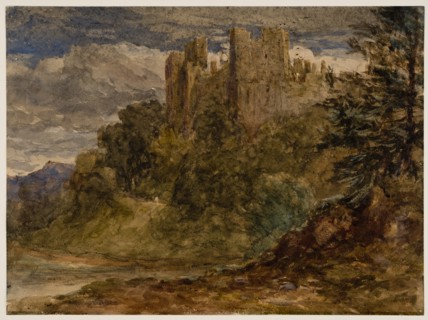 Ludlow Castle, 19th century.