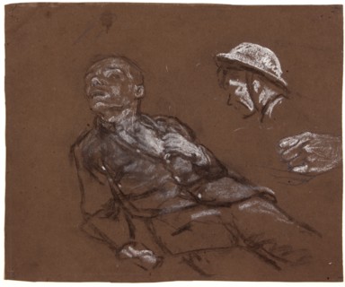 Studies for 'Mametz Wood', c1916.