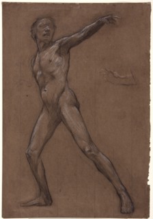 Figure Study for "Judas", c1910-1911.