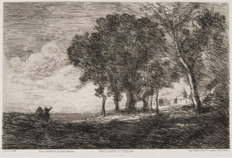 Italian Landscape, c1865.