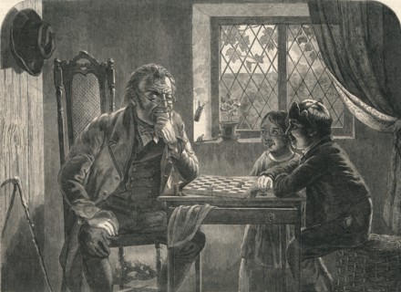 A Fix - Black To Move', 19th century.