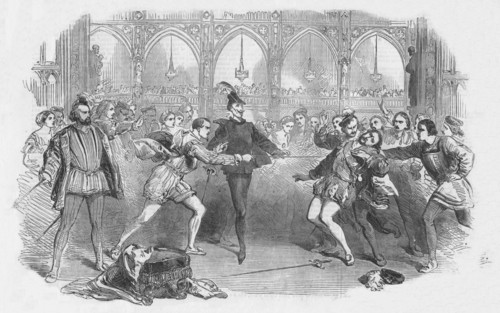 Scene from Spohr's "Faust", at the Royal Italian Opera', 1852.