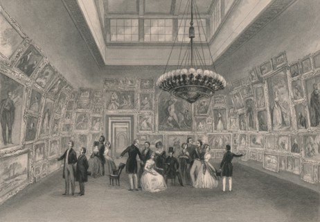 Exhibition of the Royal Academy. - Private View', c1844.