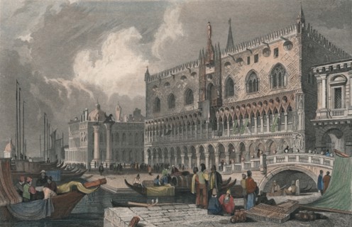 The Grand Canal & Doge's Palace, Venice', 1844.
