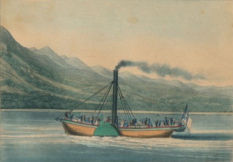 A Trip Up Loch Lomond', 1825.