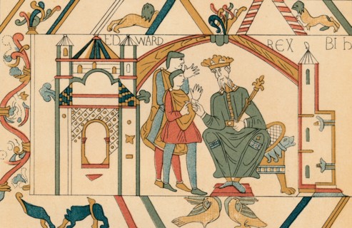 Edward's instructions to Harold', (19th century?).
